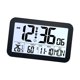 thumbnail image 4 of Reloj Despertador Digital con Práctica Luz de Fondo, Visualización de Alarma Y Temperatura, Así Como Visualización de Humedad Y Día en Ocho Idiomas Pa H180 negro, 4 of 9