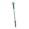 thumbnail image 2 of Decodeary Entraîneur de Swing de Golf Pratique pour l'Équilibre Tempo Flexibilité Vert 80cm, 2 of 4