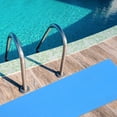 thumbnail image 4 of PENIKOKO Outdoor Pool Ladder Mat for Swimming Pool Blue Protective 1Set, 4 of 8
