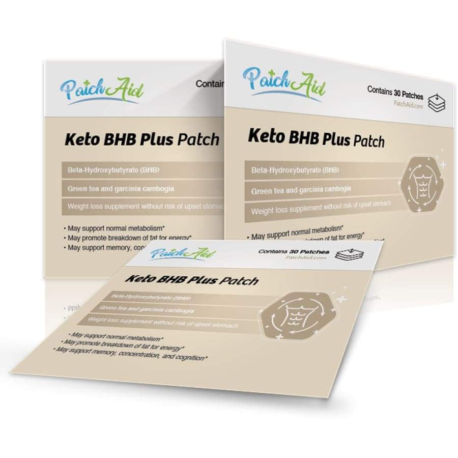 Keto BHB Plus Patch by PatchAid Size 3Month Supply