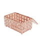 thumbnail image 5 of Soporte para caja de pañuelos Sincero multifuncional de Acero inoxidable y vidrio de borosilicato Oro rosa, 5 of 10