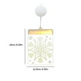 thumbnail image 3 of EIMELI 3D Christmas Window Lights Backdrop Decoration Lights Home Decor(Bell), 3 of 6