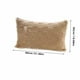 thumbnail image 3 of Funda de almohada de tafetán grueso | Funda de almohada cálida y suave con banda elástica | Toalla de almohada de poliéster de 50 x 80 cm para invierno y frío | Antiestática y lavable a máquina, 3 of 6