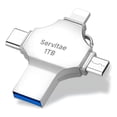 thumbnail image 1 of Memoria Otg 4 en 1 Iphone Android Ipad Pc Usb-c Lighting 1tb, 1 of 9