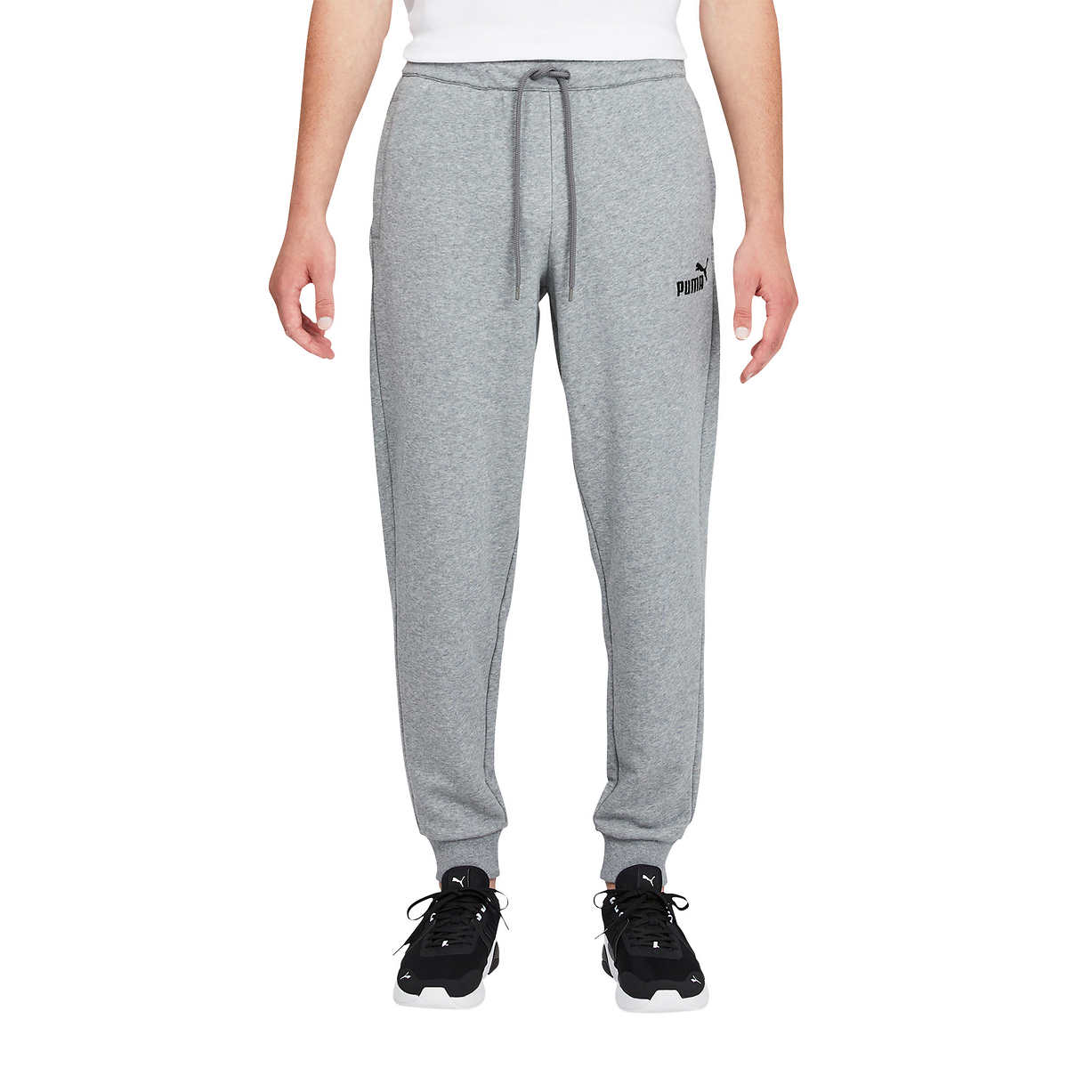 puma men's french terry pant