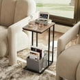 thumbnail image 6 of Side Table, C Shaped End Table for Couch, Sofa and Bed, Large Desktop C Table for Living Room, Bedroom, 6 of 7