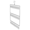 thumbnail image 2 of Rejilla de secado de calcetines de acero inoxidable para toallas, pañales de tela, sujetadores, ropa interior de bebé, sombrero, guantes, 3 capas, 30 clips, 2 of 5