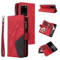 thumbnail image 1 of Compatible with Samsung Galaxy S20 Ultra 5G Wallet Case with Card Slots PU Leather Zipper Flip Folio Cover, 1 of 5