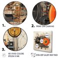 thumbnail image 3 of Designart "Schematic Sketch Sasquatch I" Vinyl Records Canvas Prints, 3 of 7