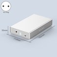 thumbnail image 2 of Carcasa para Disco Duro SAS/SATA USB-C: Admite Unidades de 2,5/3,5 Pulgadas, Velocidad de Transferencia de 5 Gbps, Carcasa para Disco Duro Externo con ENCHUFE UE, 2 of 5