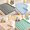 Blue, variant on Oaskys Tatami Floor Futon Mattress, 1000g Portable Roll‑up Foldable Sleeping Pad for Guest Bed, Sofa, Single & Double Beds