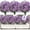 Purple, variant on 8 Bundles Artificial Daisy Flowers Outdoor UV Resistant Flowers Shrubs Plastic Flowers Hanging Fake Daisies Plants Faux Mums for Wedding Cemetery Porch Window Planter Indoor Decor(Yellow)