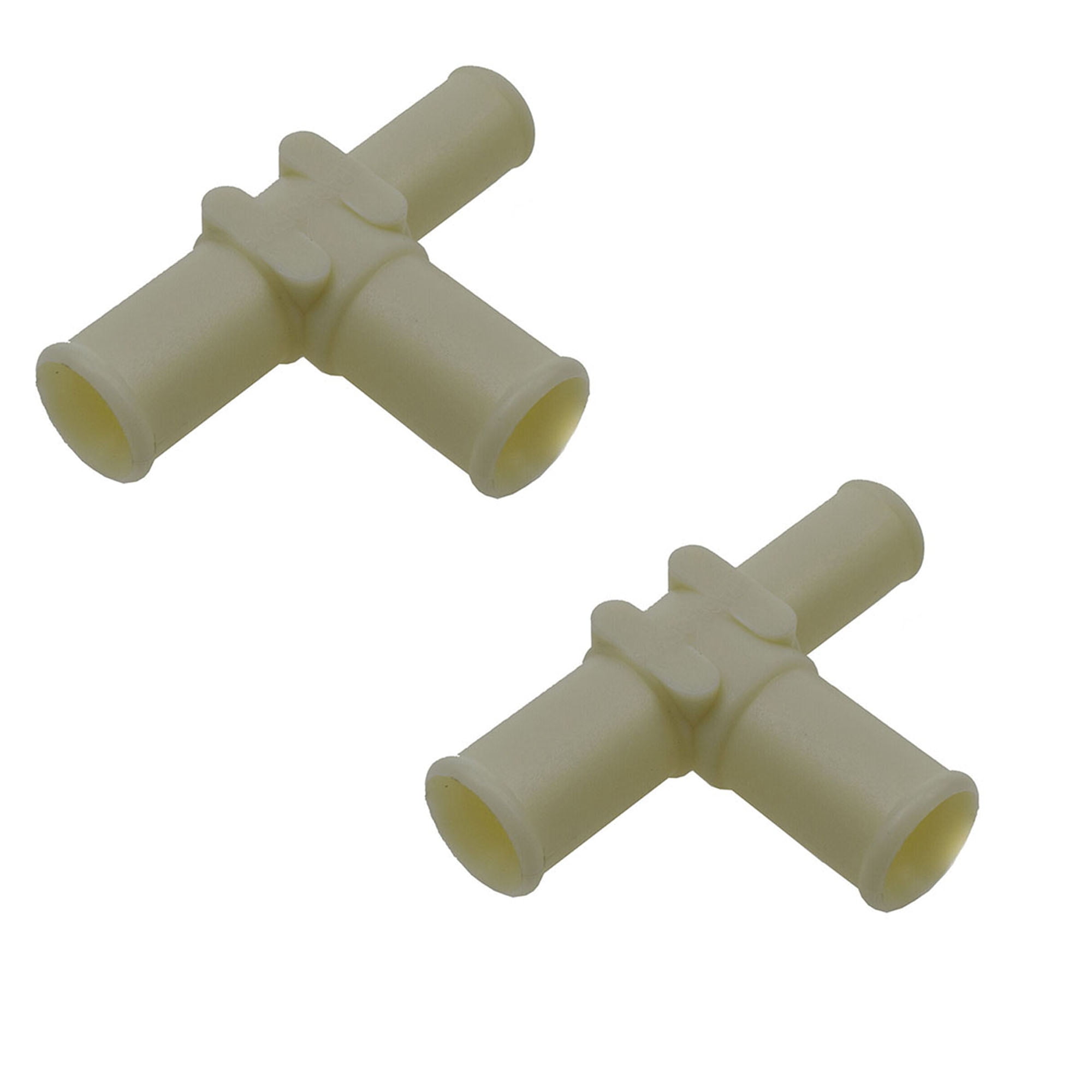 2 Pcs Heater Hose T Connector Coolant T Pipe for Toyota RAV4 20062008