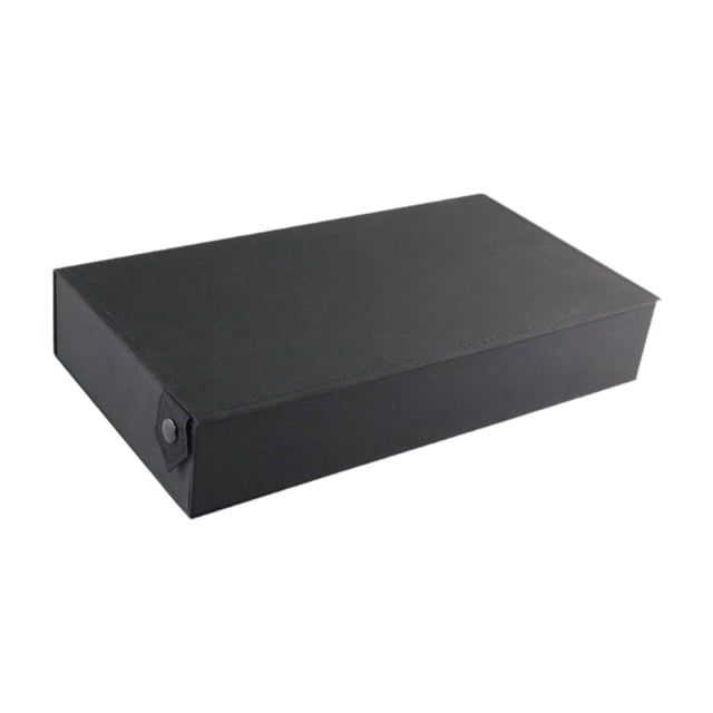 Organizador de Gafas Caja Expositor Bandeja Soporte Estuche con 5 Compartimentos Pu Cuero para Protección y Almacenaje Adecuado para Mujeres Hombres