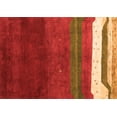 thumbnail image 1 of Ahgly Company Indoor Rectangle Abstract Orange Contemporary Area Rugs, 5' x 8', 1 of 1