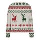 thumbnail image 5 of Puntoco Chaqueta Informal Con Botones Y Estampado Navideño Para Mujer, 5 of 5