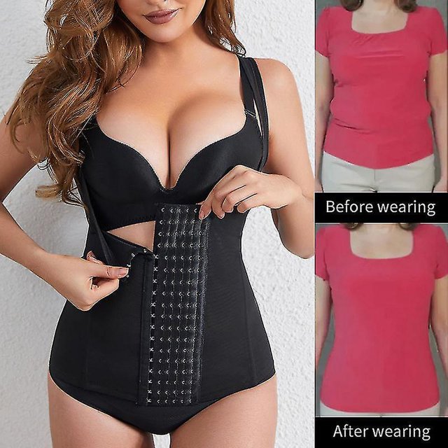 5XL Chaleco realzador de cintura para mujer, faja moldeadora de cuerpo, corsé Ceñidor para mujer, ropa moldeadora superior, cinturón ajustado
