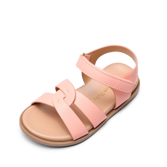 Sandalias para Niñas DREAM PAIRS SDSD223K Rosadas Planas con Tiras Talla 5