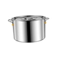 thumbnail image 4 of Luzkey Stainless Steel Soup Pot, 6.2L Multipurpose Cooking Pot with Dustproof Lid for All Stoves, 4 of 8