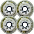 thumbnail image 1 of LABEDA ADDICTION WHEELS 80mm GRIP Inline Roller Hockey 4-PACK Skate Wheel WHITE, 1 of 1