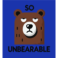 thumbnail image 2 of So Unbearable Youth Natural Crew Neck Short Sleeve Tee-XXL, 2 of 4
