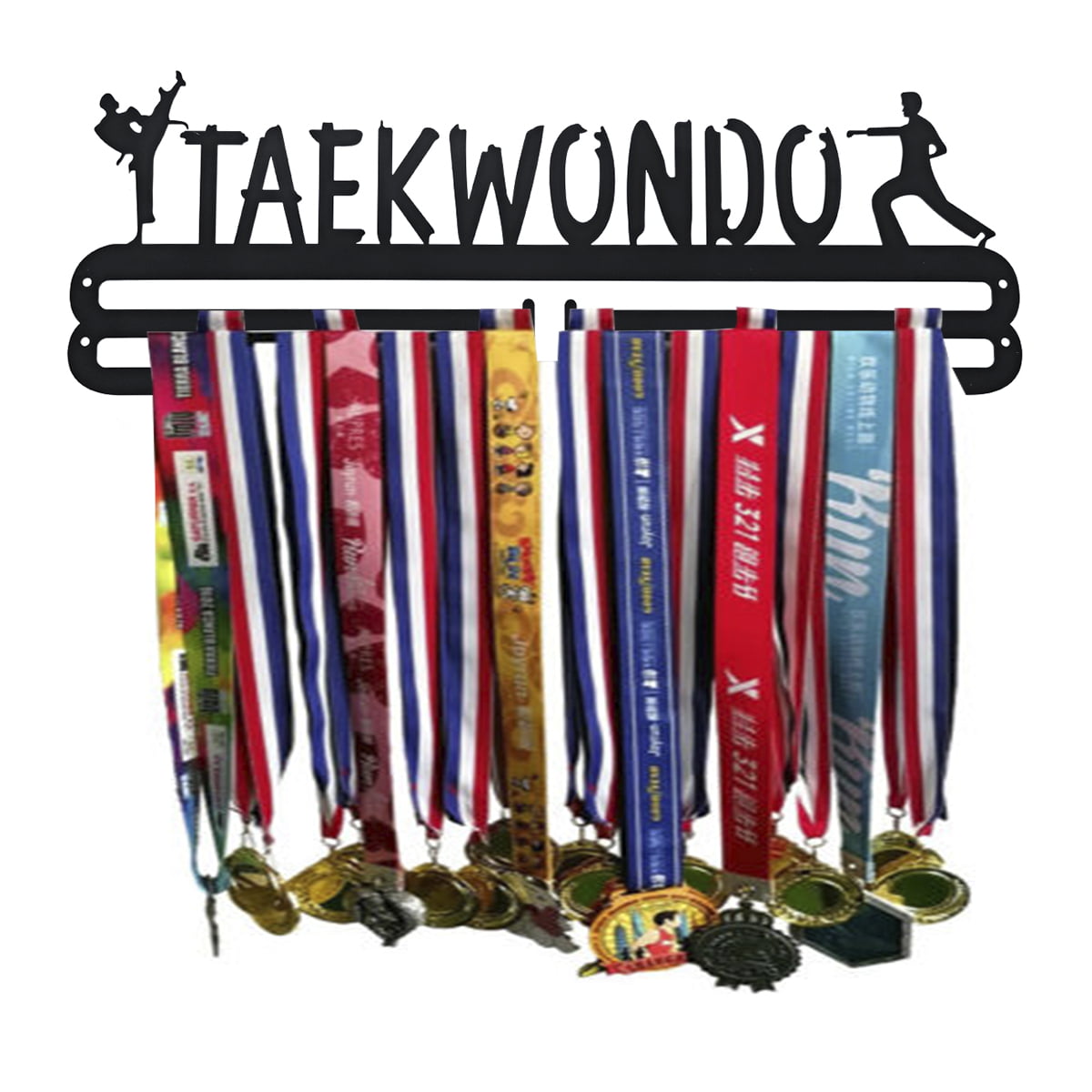 New Stainless Steel Taekwondo Runner Medal Hanger Holder Dancing Sport Rack 