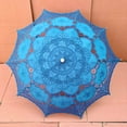 thumbnail image 3 of Shooting Props Decorative Umbrella for Photography and Events with Lace Design Wooden Handle Metal Ribs 82cm Diameter for and Props Use Not Suitable for Sunshade or Rain, 3 of 7
