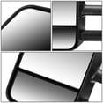 thumbnail image 5 of DNA Motoring For 99-06 Silverado Sierra Driver Left LH Side Telescopic Extendable Towing Mirror Manual, 5 of 6