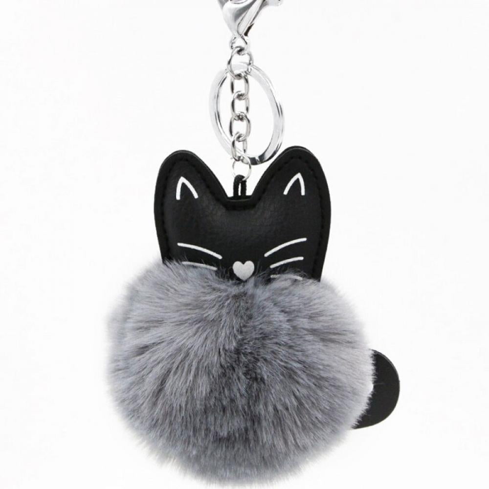 Details about Fur Cat Key Chain Ball Soft Pompom Lovely Key Chain Keychain Women Key Ring Details about Fur Cat Key Chain Ball Soft Pompom Lovely Key Chain Keychain Women Key Ring