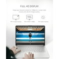 thumbnail image 2 of HP 14" FHD Laptop (AMD Ryzen 5 5500U, 8GB RAM, 256GB SSD, Windows 11) - 14-fq1025nr, 2 of 9