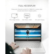 HP 14 FHD Laptop (AMD Ryzen 5 5500U, 8GB RAM, 256GB SSD, Windows 11) - 14-fq1025nr