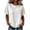 White, variant on Women's Spring New Round Neck Short Sleeve Top Plain Cotton and Linen Shirt Casual Loose Tit Blouse Summer Essentials Tops for Women