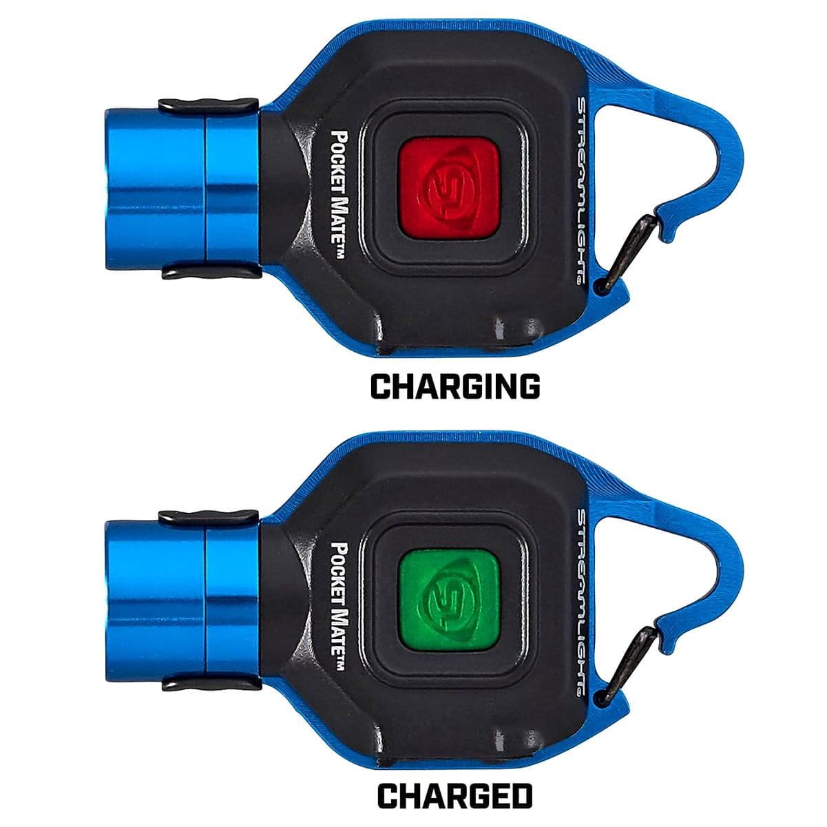 STREAMLIGHT Pocket Mate 325 Lumens Blue Ultra-Compact LED Flashlight (73302)