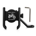 thumbnail image 1 of Soidarity Soporte de teléfono para motocicleta, estante de fijación, soporte fijo de aleación de aluminio, accesorios de ciclismo modificados, soportes Ciclismo Soidarity OD027817-00, 1 of 6