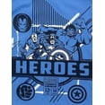 thumbnail image 4 of Marvel Avengers Boys' Colorblock T-Shirt and Mesh Shorts Set (Toddler Boys), 4 of 4