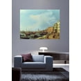 thumbnail image 2 of Canaletto "The Riva Degli Schiavoni" (18th) Wall Decal, 2 of 2