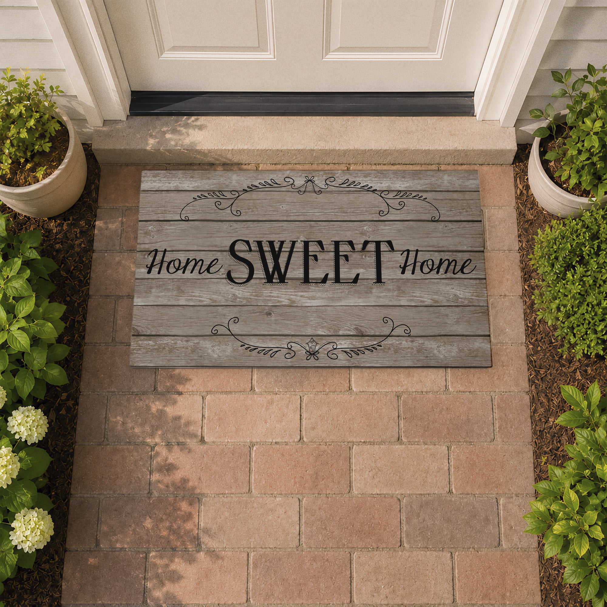 Stupell Industries Sweet Country Rustic Welcome Printed Outdoor Door Floor Mat, design by Andi Metz