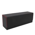 thumbnail image 1 of PU Leather Card Storage Box  Closure Holds 400+ Cards for Game Cards, 1 of 8