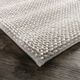 Better Homes & Gardens Ombre Memory Foam Noodle Bath Mat, Soft Silver