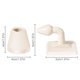 thumbnail image 5 of Tope de Puerta Cateissary Silicona Sin Perforaciones Protector Adhesivo Blanco, 5 of 6