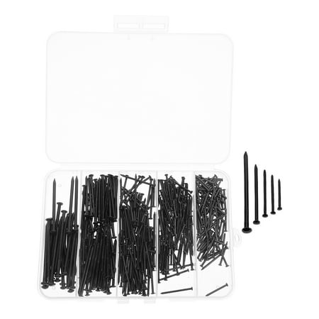 Hemobllo 1Set Black Drywall Picture Hanging Nails Iron Hardware for Home Decor with Multi Size and Tool Hemobllo 1Set Black Drywall Picture Hanging Nails Iron Hardware for Home Decor with Multi Size and Tool