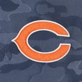 thumbnail image 4 of Men's Antigua Navy Chicago Bears Brigade Quarter-Zip Sweatshirt, 4 of 4
