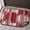 D, variant on XaaKee outdoor mat, Undulating Wavy Cherry Red Ecru Geometric outdoor doormats, Non-Slip Rubber Backing door mats, Veranda Floor Mat, 20x31inch