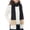 Black, variant on Style & Co. Womens Winter Ribbed Muffler Scarf Black O/S