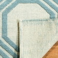 thumbnail image 5 of SAFAVIEH Martha Stewart Catrine Geometric Wool Area Rug, Ivory/Purple, 8' x 10', 5 of 5