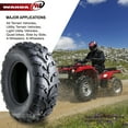 thumbnail image 2 of 14-20 Yamaha RHINO 700 ATV Tire Set WANDA 25x8-12 25x10-12 lite Mud, 2 of 5