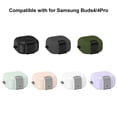 thumbnail image 2 of Case for Samsung Galaxy Buds 4 / Buds 4 Pro Earbuds，Shockproof TPU+PC Protective Cover with Phone Stand & Carabiner Anti-Fingerprint Wireless Charging, 2 of 10