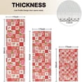 thumbnail image 4 of Pioneer Flower Floral Print Pattern Kitchen Rugs Sets Of 3,Kitchen Runner Rugs Non Skid Washable,Decorative Kitchen Floor Mats for Kitchen,Sink,Laundry,17X30 Inch + 17X47 Inch + 17X59 Inch, 4 of 6