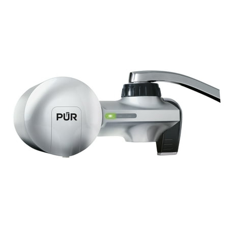 Pur Advanced Faucet Water Filter Pfm300v Silver Matte