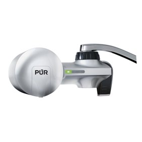 Pur Advanced Faucet Water Filter Pfm450s Stainless Steel Style